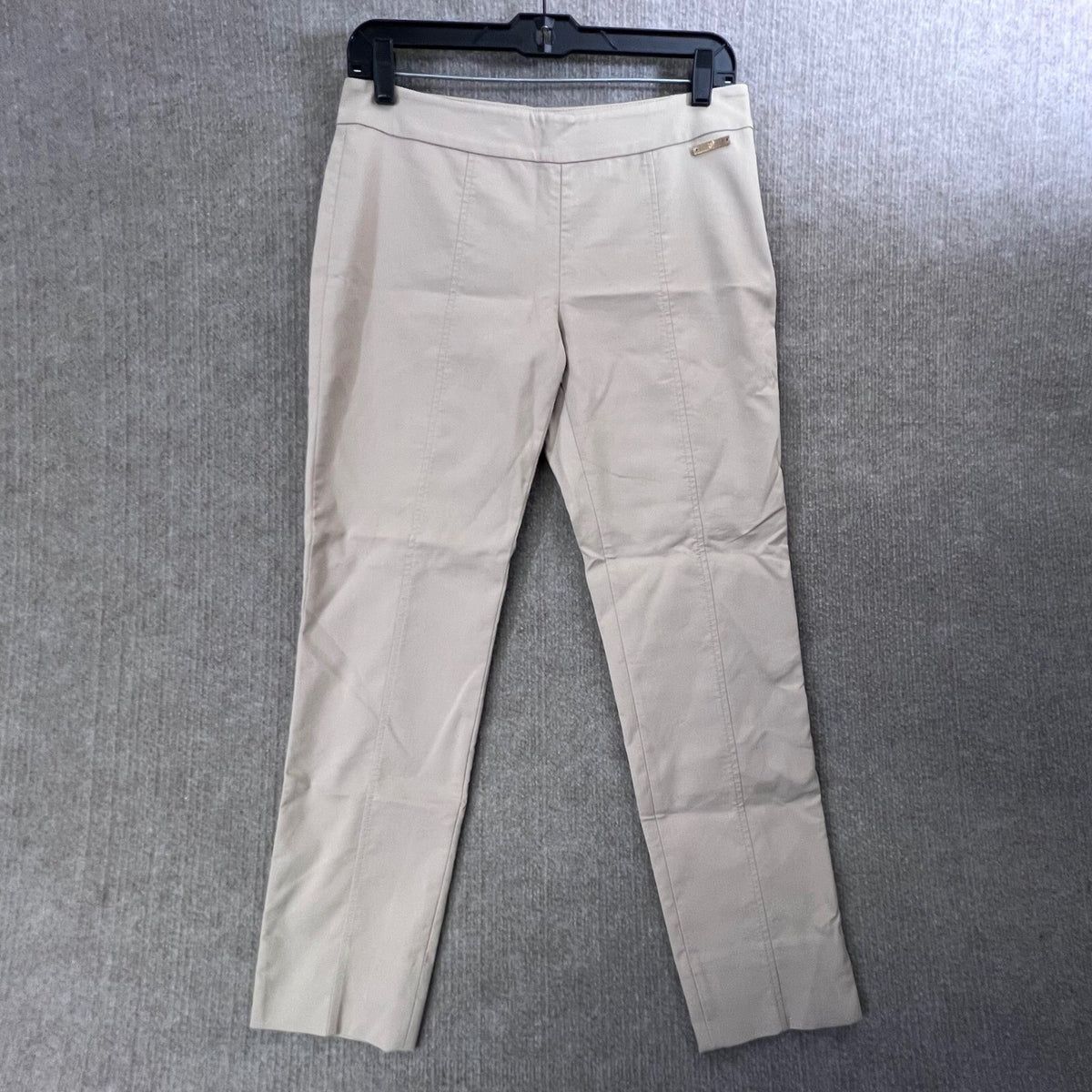 Tory Burch Womens Size 0 Beige Pull On Stretch Pants Career Casual