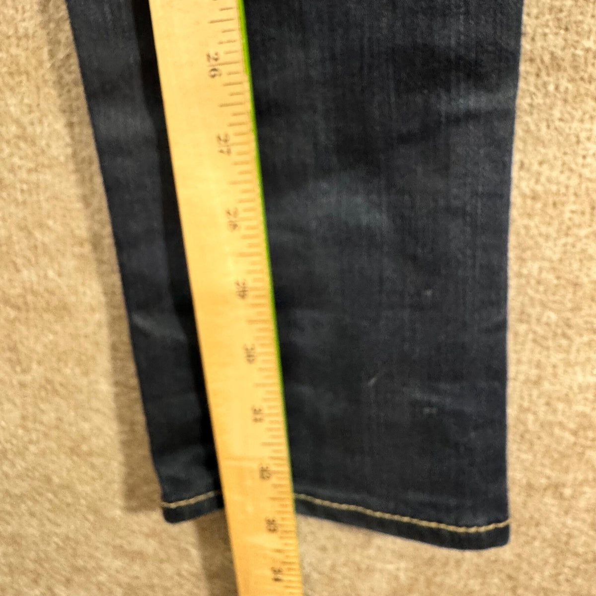 Y2K True Religion Jodie Skinny Jeans Womens 29 Dark Wash Low Rise Flap Pocket