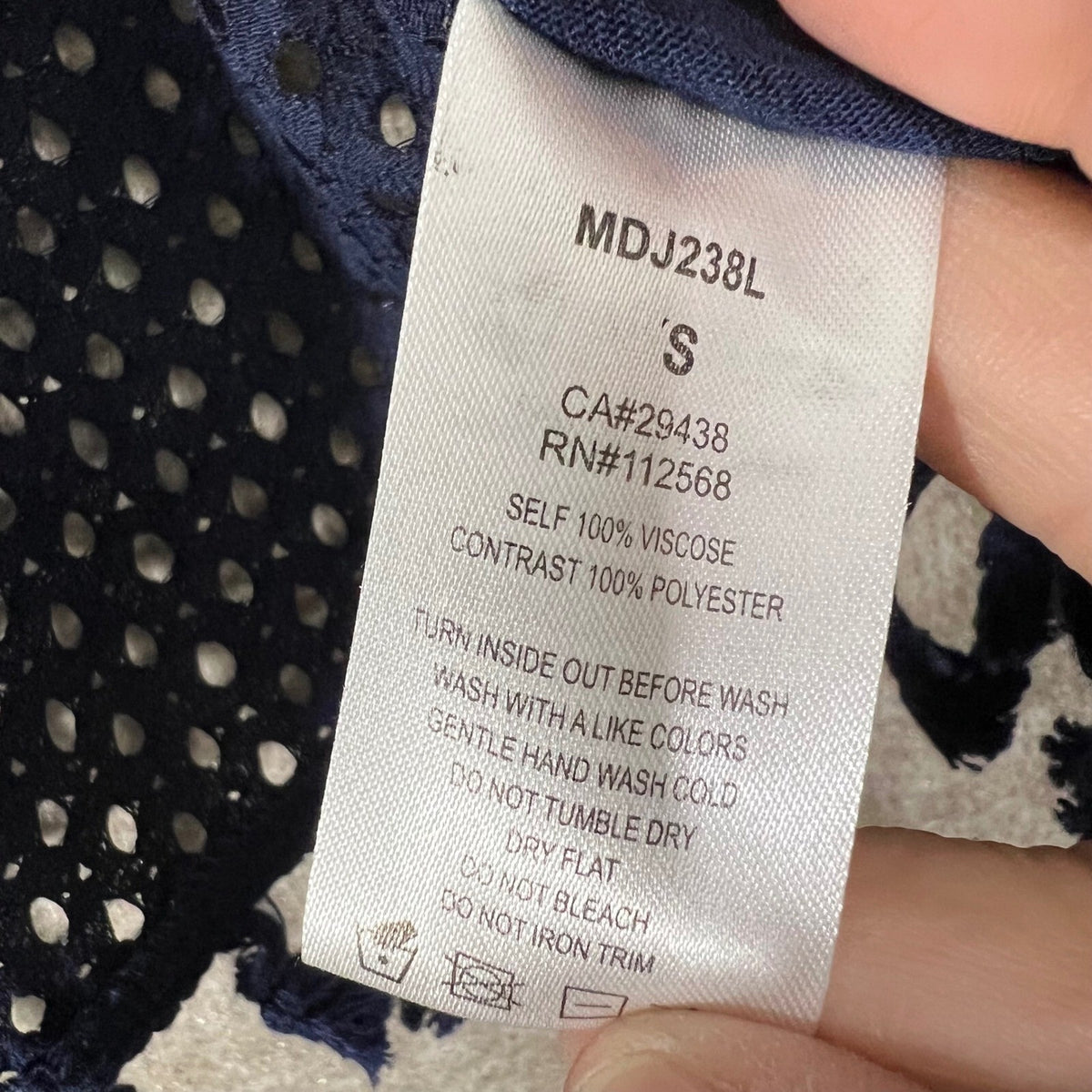 Miss Me Kimono Cardigan Women S Navy Blue Embroidered Tassel Boho MDJ238L