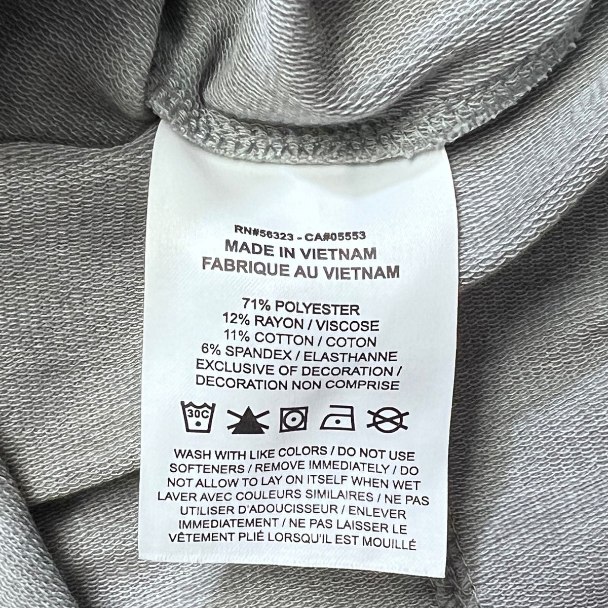 Nike Yoga Dri-FIT Hoodie Womens Small Gray Pullover Sweatshirt Activewear