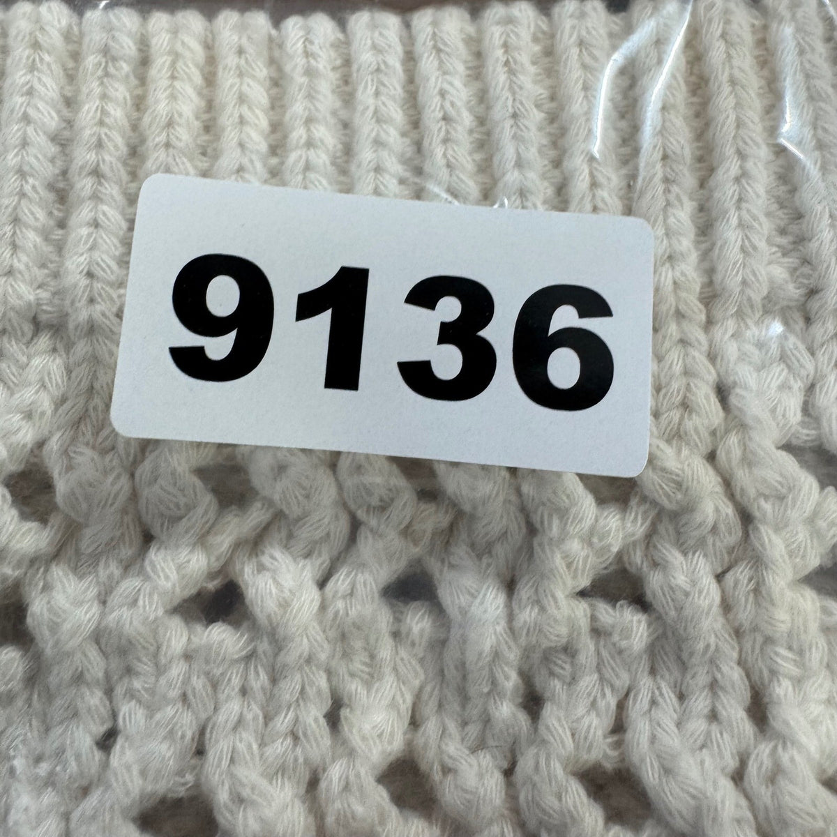 NWT Universal Thread Crochet Tank Top Women S Ivory High Neck Sleeveless Boho