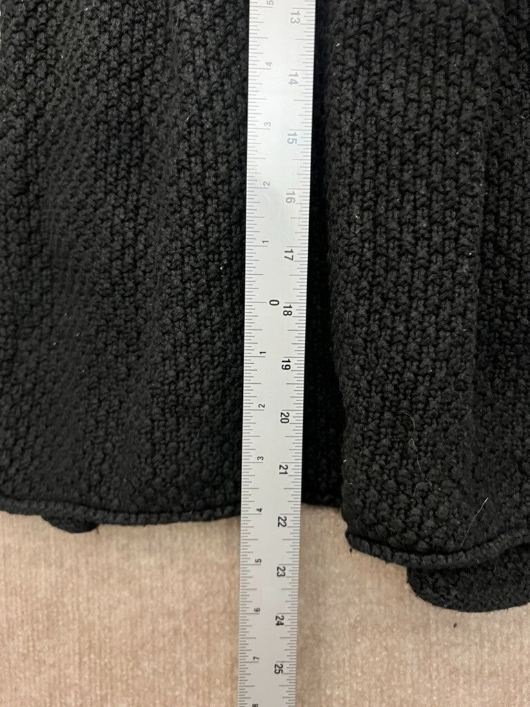 Gap Kids S 6/7 Knit long Coat Black