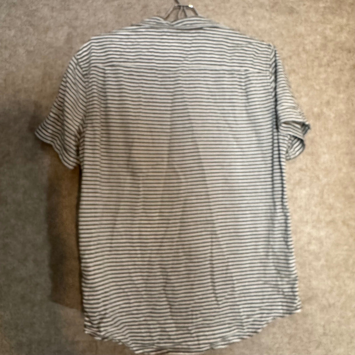 Denim & Supply Ralph Lauren Striped Shirt Mens Small Short Sleeve Cotton Casual
