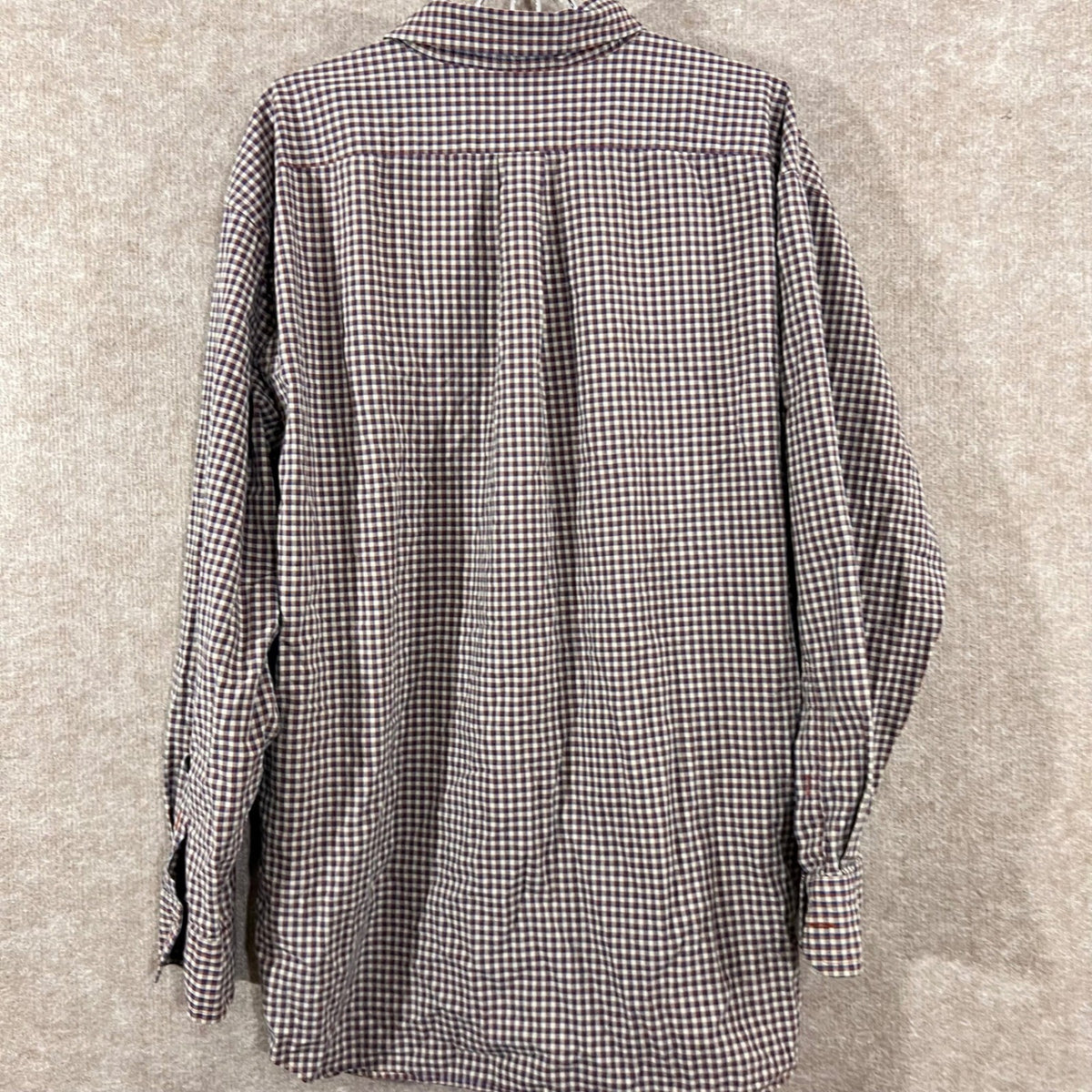 Daniel Cremieux Button Down Shirt Mens XL Plaid Long Sleeve Cotton Preppy