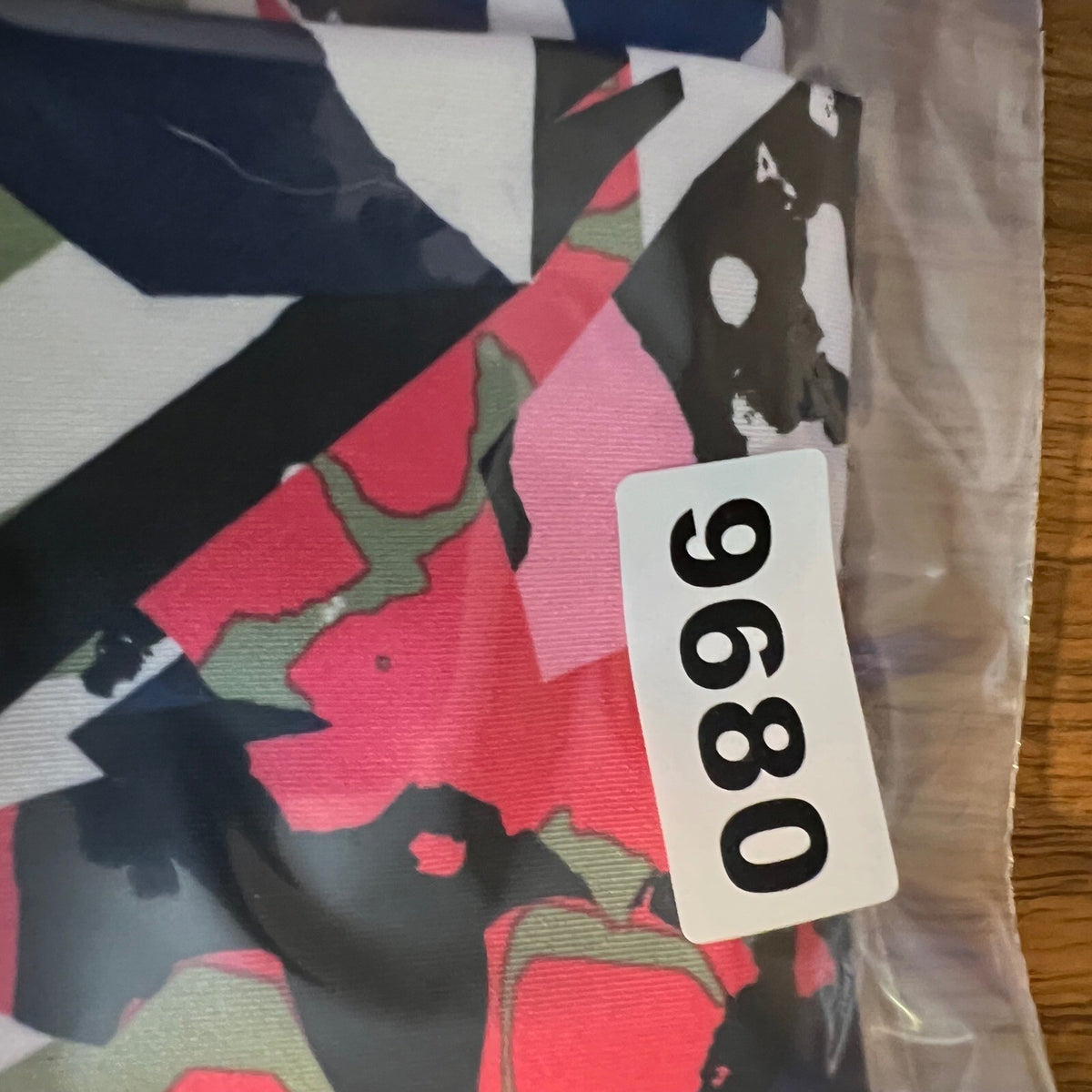 Lululemon Leggings 4 Abstract Floral Print High Rise Yoga Athletic Gym Wear