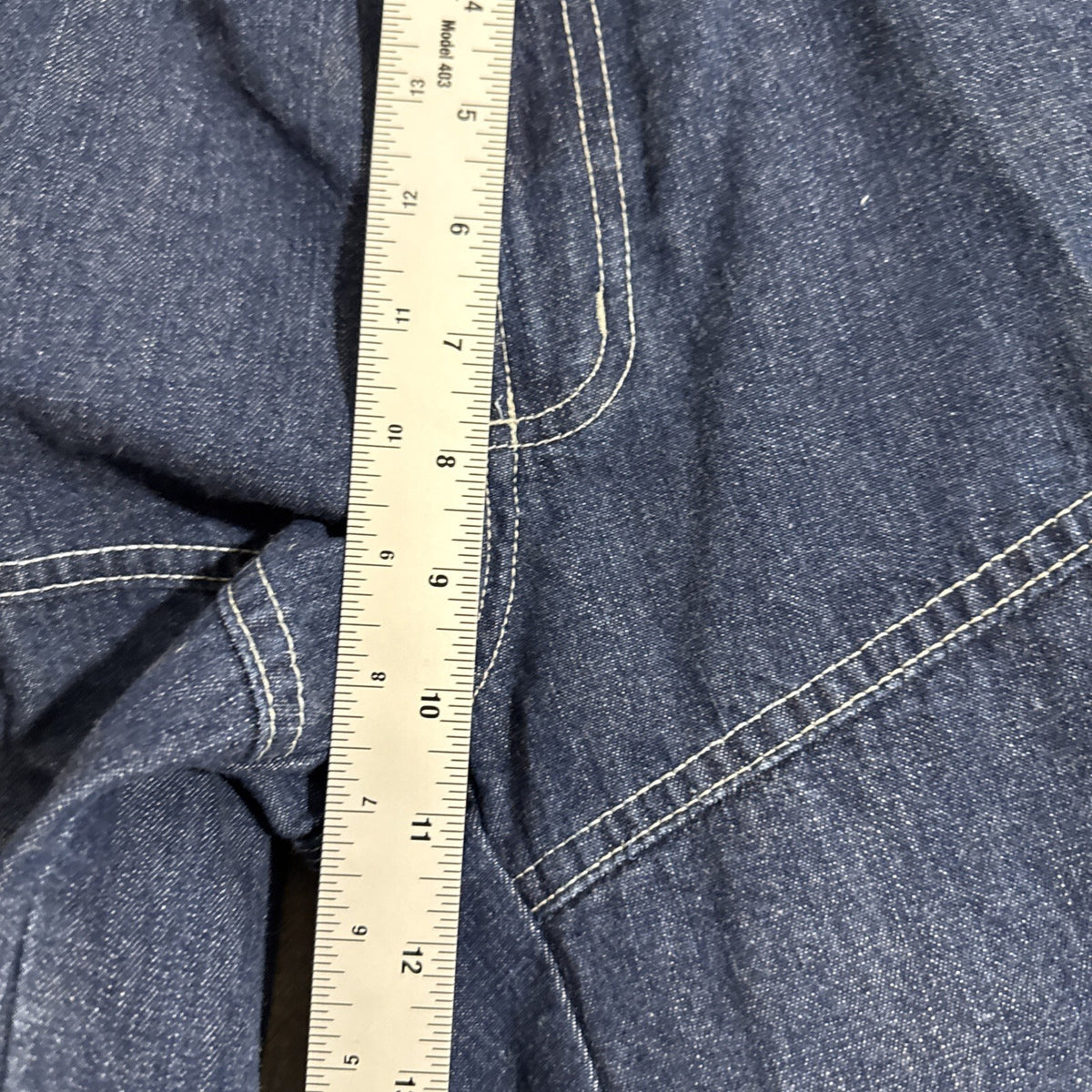 NWT Emergency Exit Carpenter Pocket Jeans Denim Workwear 32 W 28L