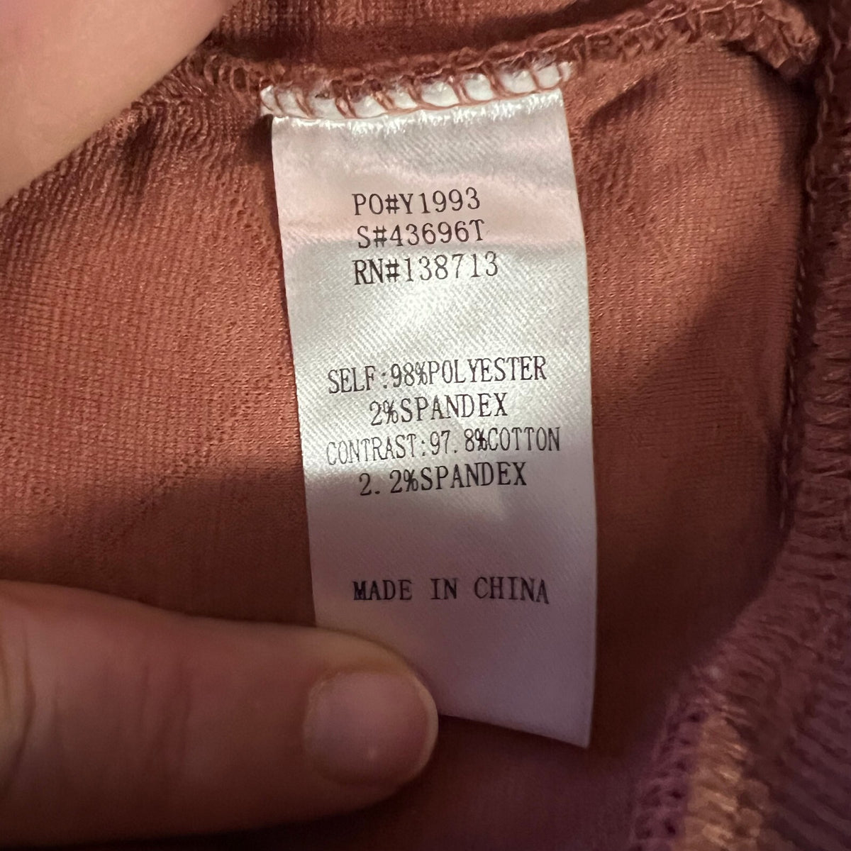 Doe & Rae Women's M Mauve Quilted Half Zip Pullover Jacket Kangaroo Pocket