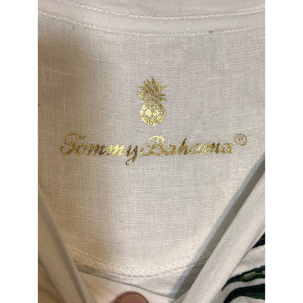 Tommy Bahama Leaf Of Luxury Lux Tee Women S White Palm Sequin Tropical Resort