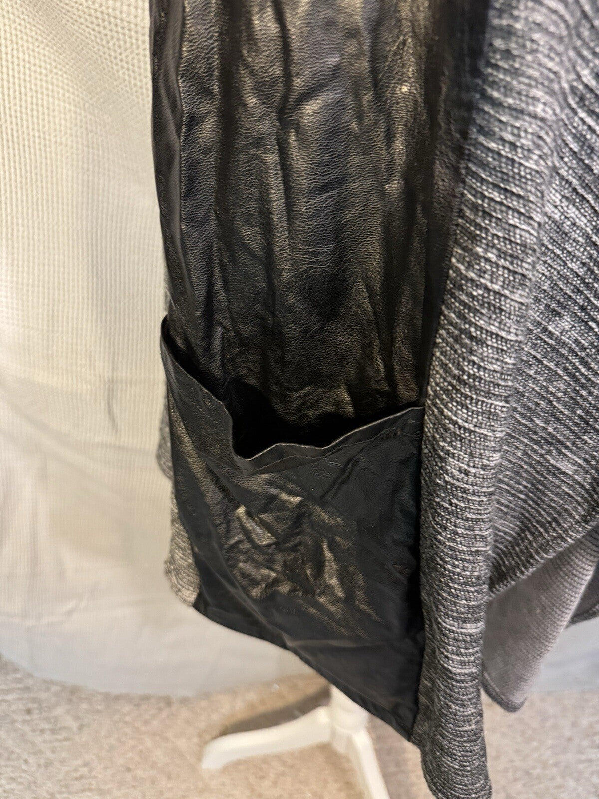 THML Vest Women M NWT Lagenlook Grunge Goth Layer Cascade