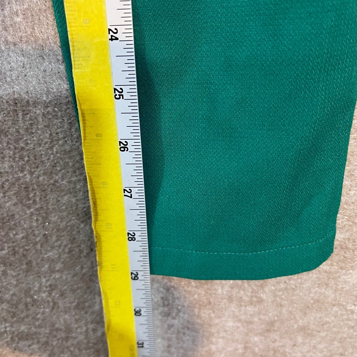 Vero Moda Iconic Slim Carrot Pants Womens 28x29 Green Pleated Tapered Career