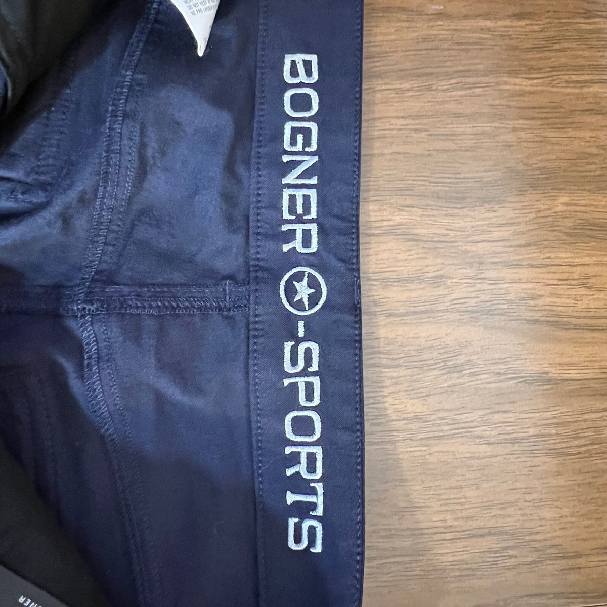 Bogner Sport Golf Pants Womens 6 Navy Blue Stretch Performance Zip Pocket