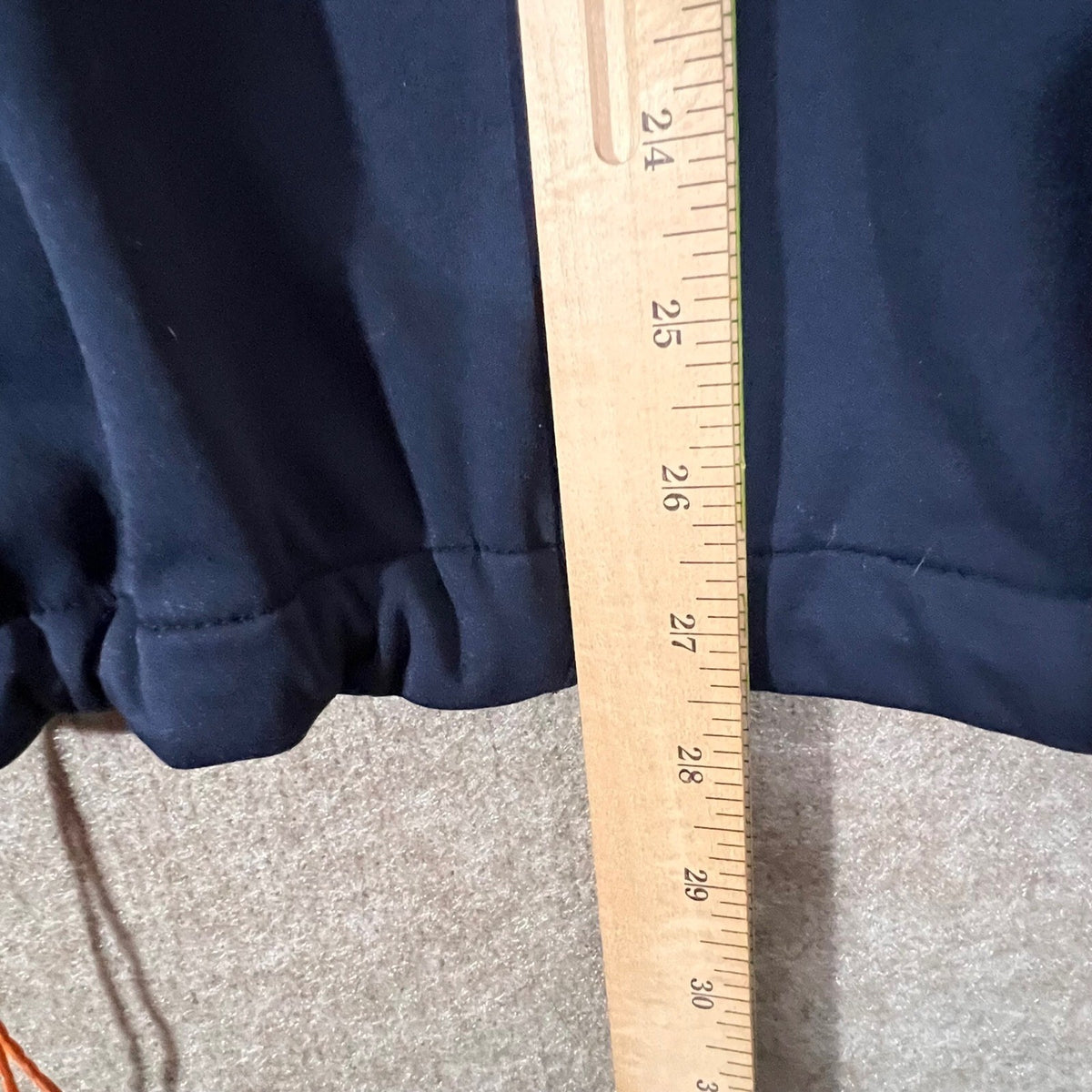 2117 of Sweden Softshell Hooded Jacket Mens Medium Navy Blue Gorpcore Minimalist