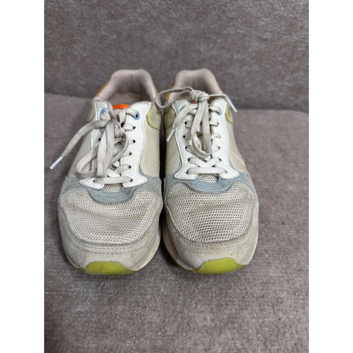 HOFF Mallorca Sneakers Womens Size 7.5 Multi Color Suede Mesh Walking Shoes