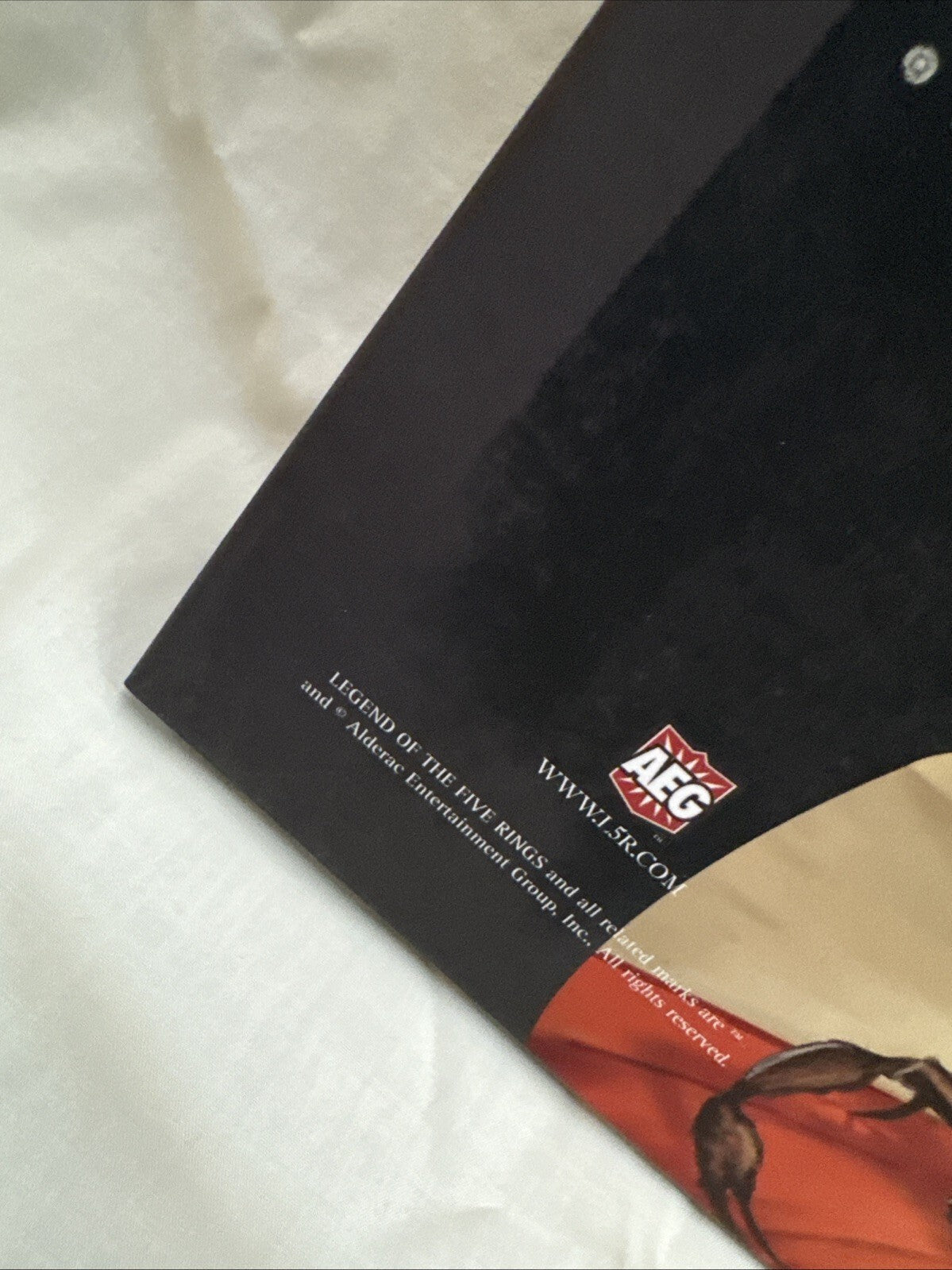 AEG Legend of the Five Rings L5R RPG 4th Ed Secrets of the Empire Hardback NM