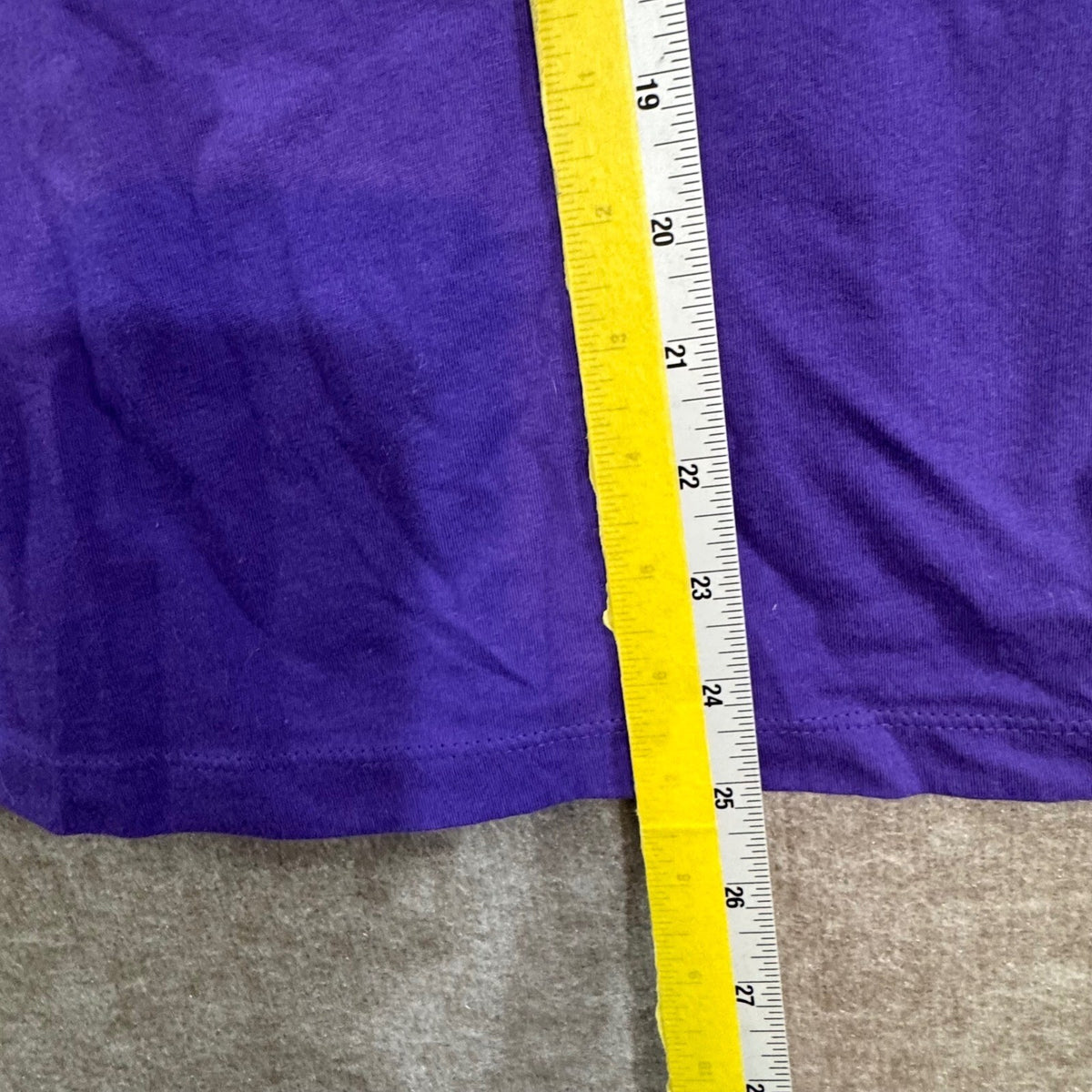 Next Level LSU Geaux Tigers T Shirt Womens Large Purple Short Sleeve Gameday