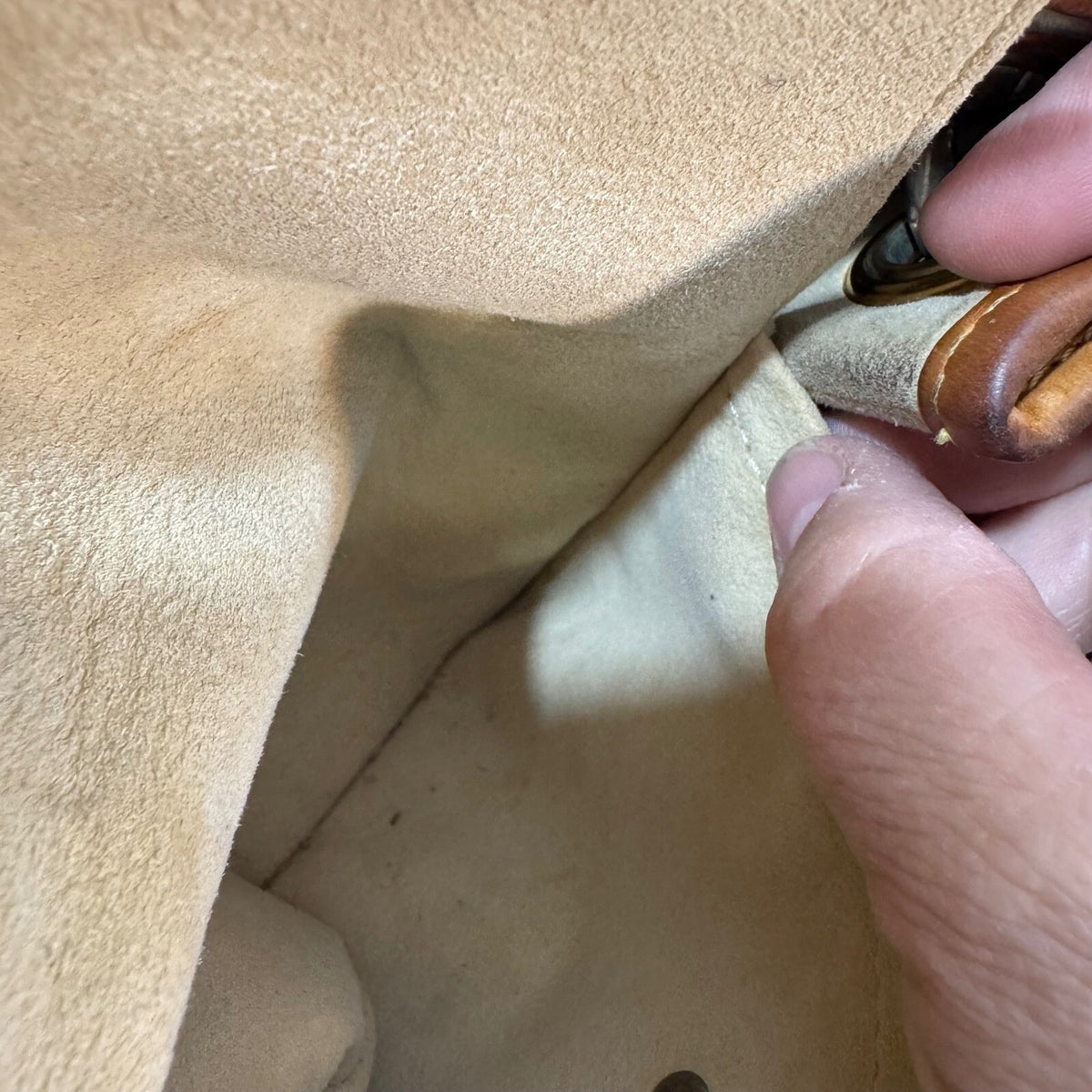 Louis Vuitton Galliera PM Monogram Canvas Shoulder Bag Brown Luxury SD1089 READ