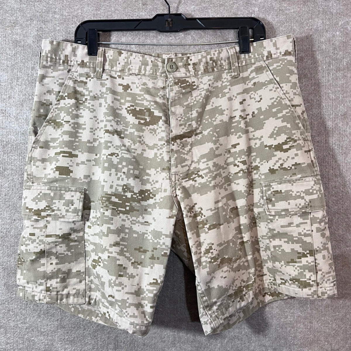 Rothco BDU Cargo Shorts Mens XL Digital Desert Camo Tactical Gorpcore Military