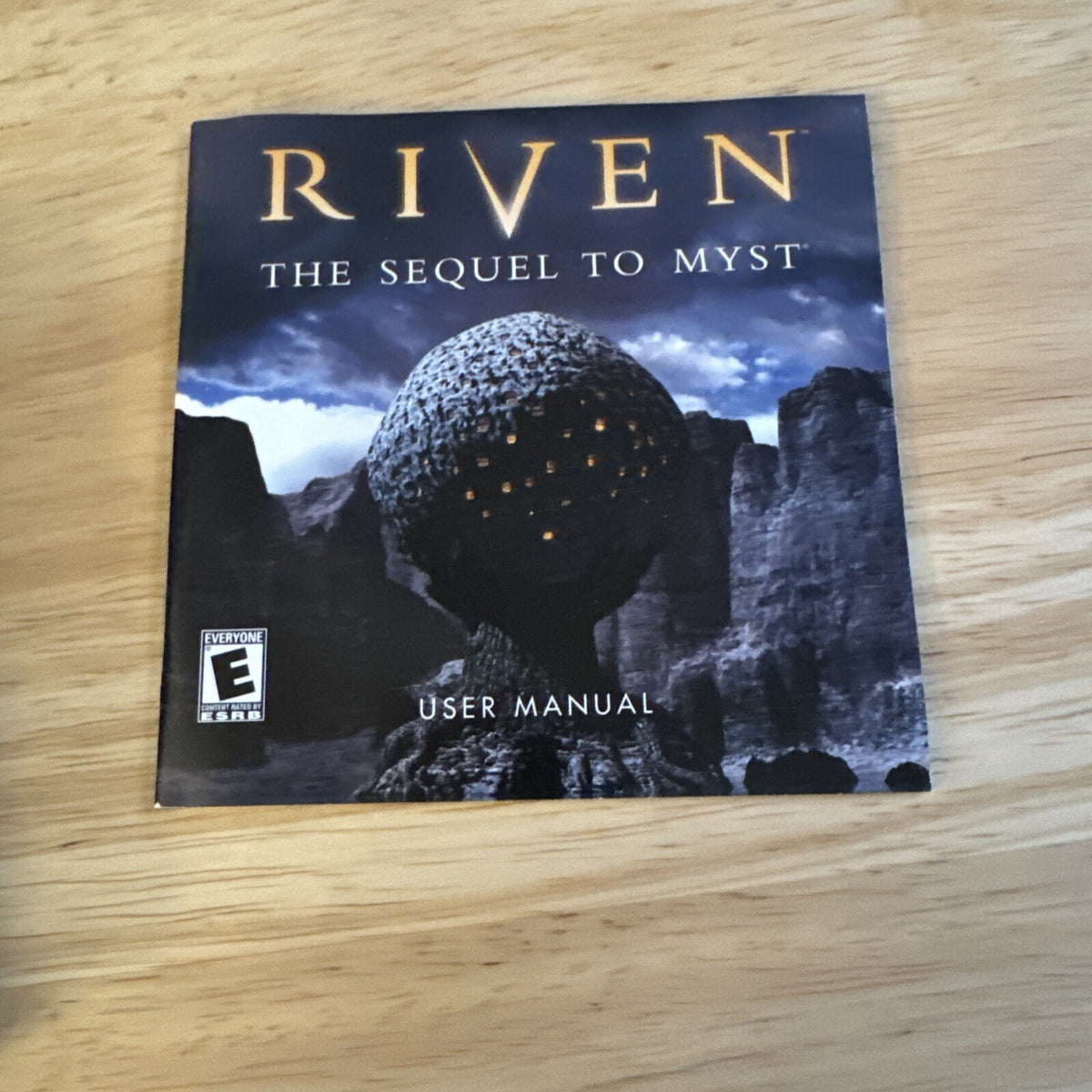 Riven The Sequel to Myst Windows Mac PC CD ROM with Manual & 5 Discs