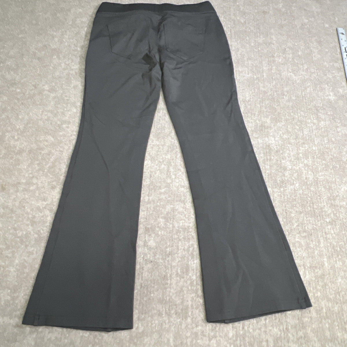 Liverpool Legging Womens 4 Petite 27 Gray Kimberly Pull On Bootcut Low Rise