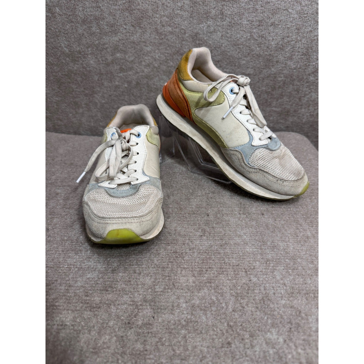 HOFF Mallorca Sneakers Womens Size 7.5 Multi Color Suede Mesh Walking Shoes