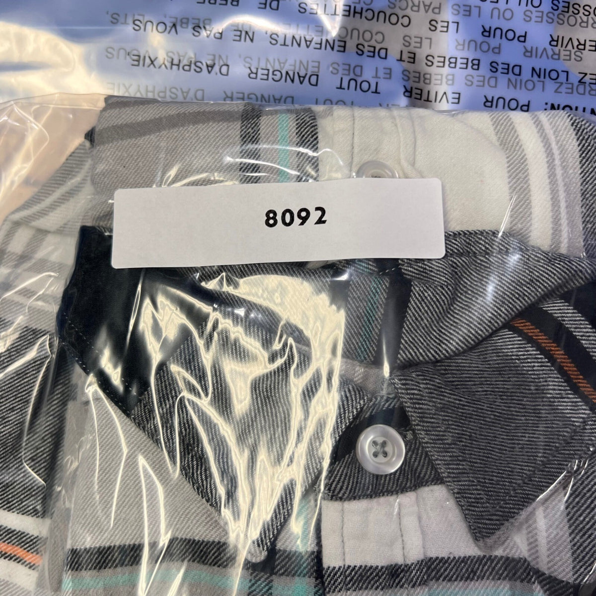 Mossimo Supply Co Athletic Fit Plaid Flannel Shirt Long Sleeve Button Up Men L G