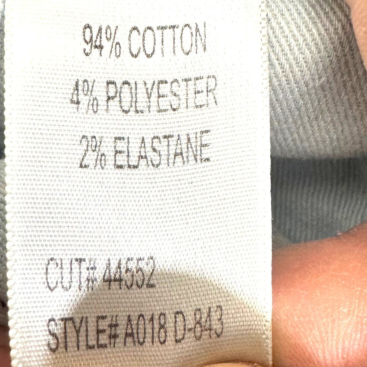 AGOLDE Skinny Jeans Womens 24 Blue Raw Hem Stretchy Minimalist