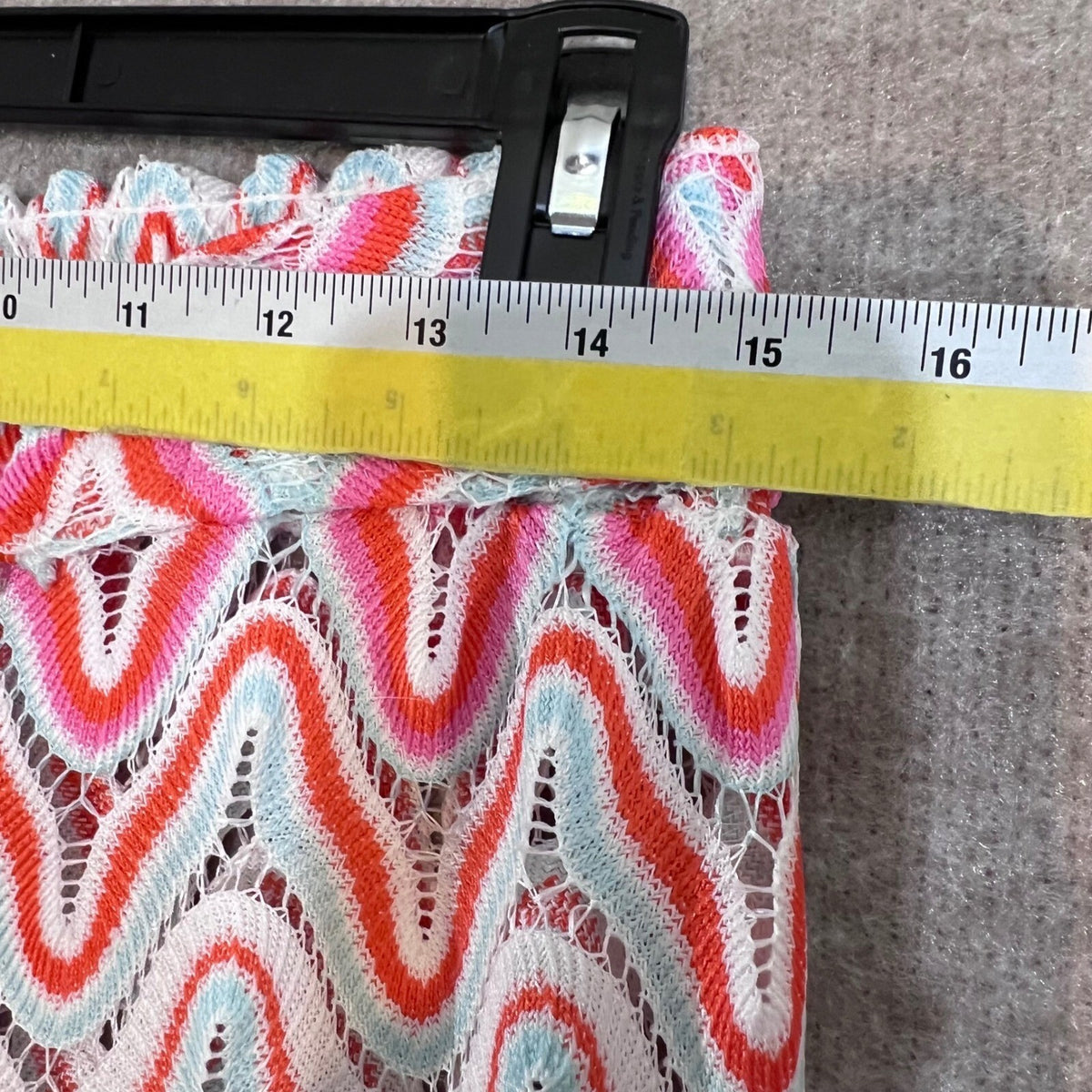 Trina Turk Serafina Crochet NWOt Beach Cover Up Pants Lg Festival Boho Dopamine