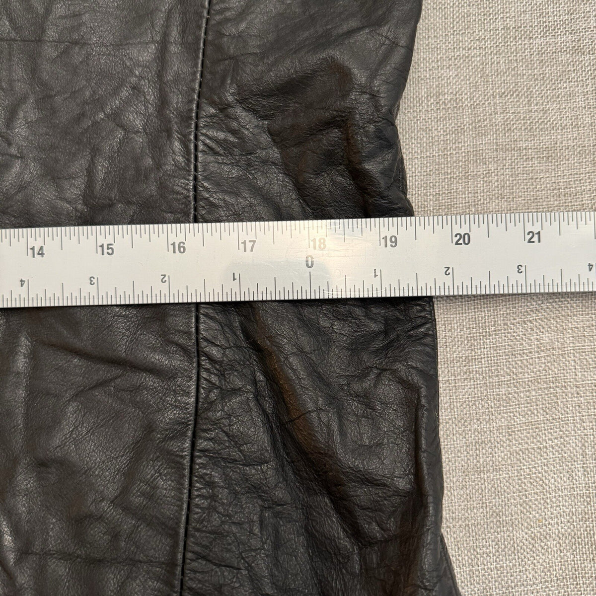 DIM Originales Men Sz 40 Black Leather Blazer Western Country