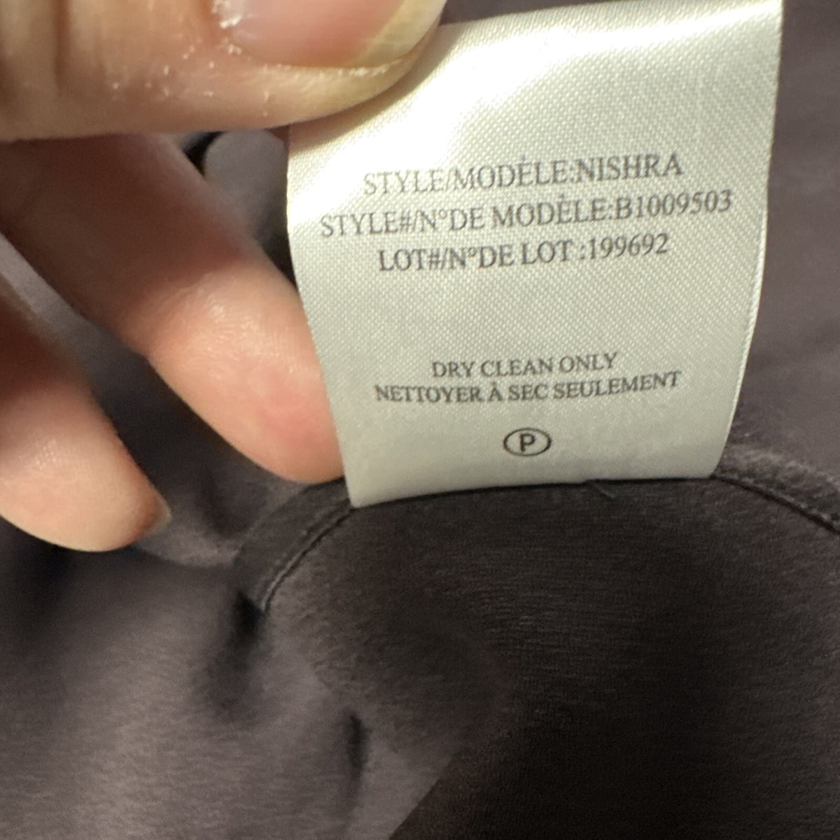 Theory Vintage Y2K Nishra Liquid Satin M Tunic Top Dark Burgundy Sz M NWT