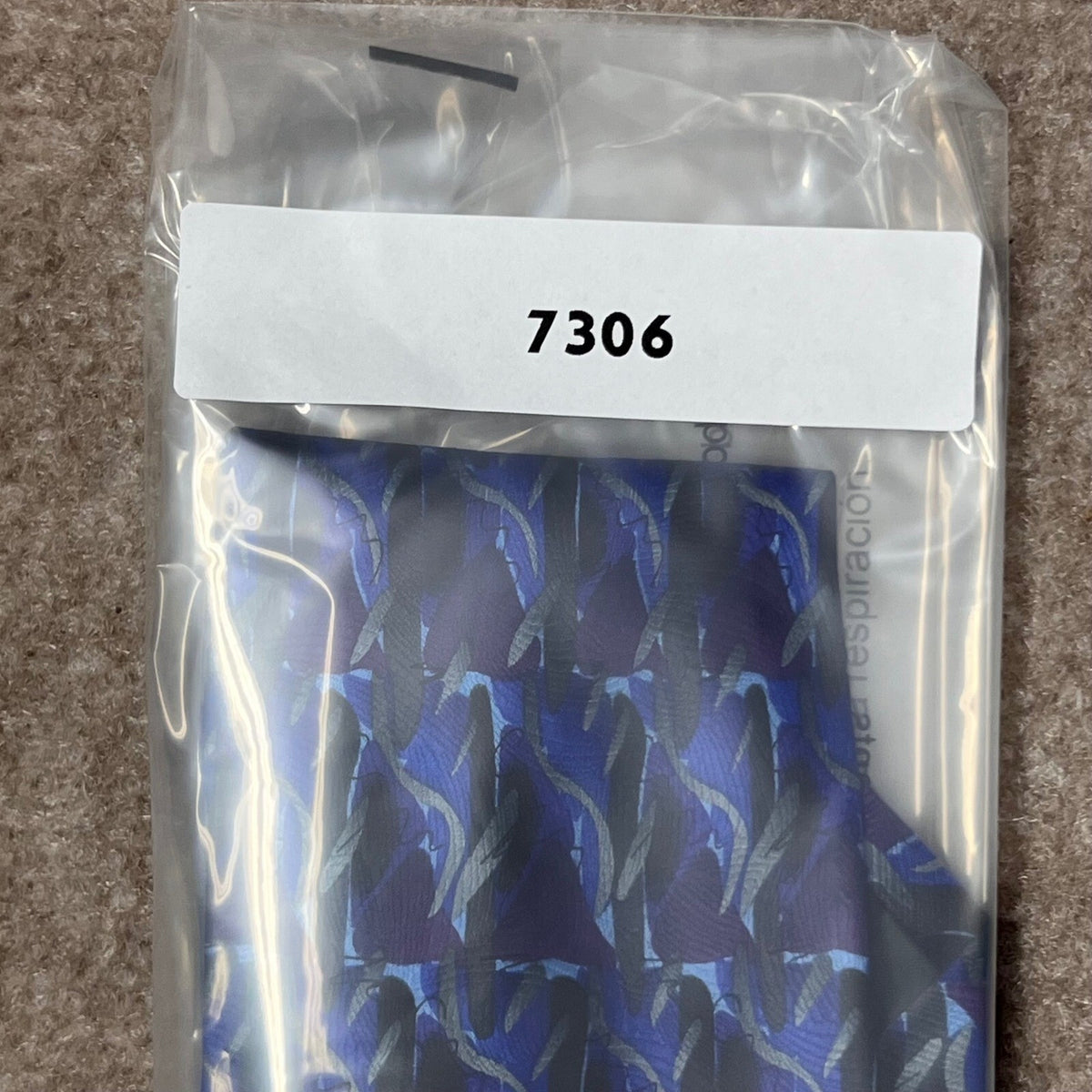 J. Garcia Silk Necktie Mens Blue Purple Abstract Jerry Garcia Designer Tie
