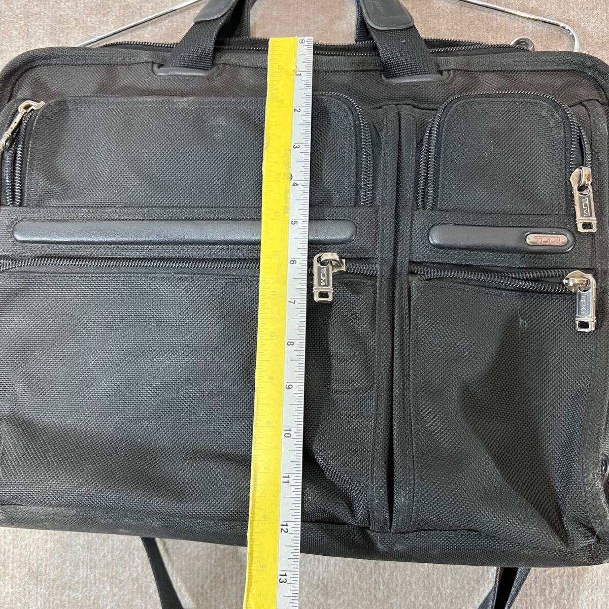 TUMI Ballistic Nylon Laptop Briefcase Business Bag Shoulder Strap Organizer