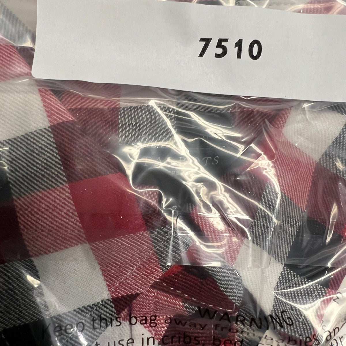 NWT Talbots Plus Size 3X Red Black White Plaid Sparkle Button Down Shirt Top