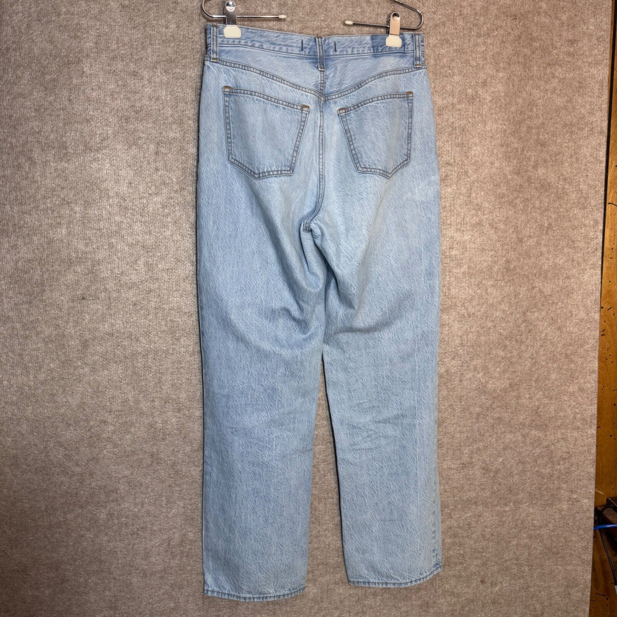 Abercrombie & Fitch The Loose High Rise Jeans Wome 29 8L Light Wash Denim Casual
