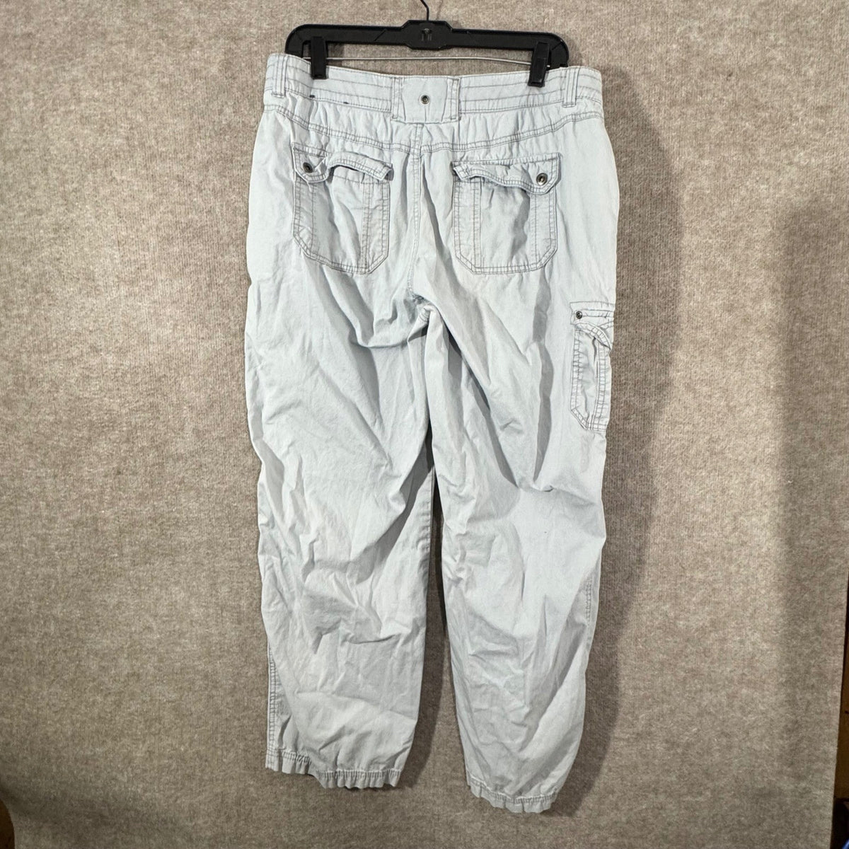 Natural Reflections Cargo Pants Womens 14 Gray Utility Outdoors Gorpcore