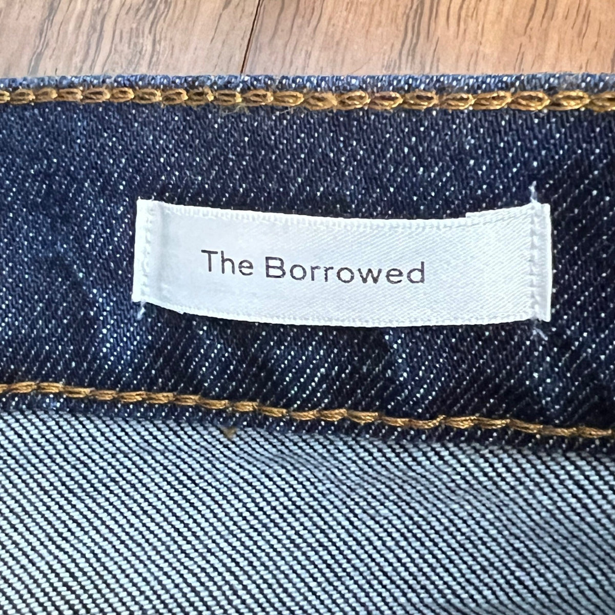 FRAME The Borrowed Jeans 24 Dark Wash Straight Leg Denim Classic Minimalist