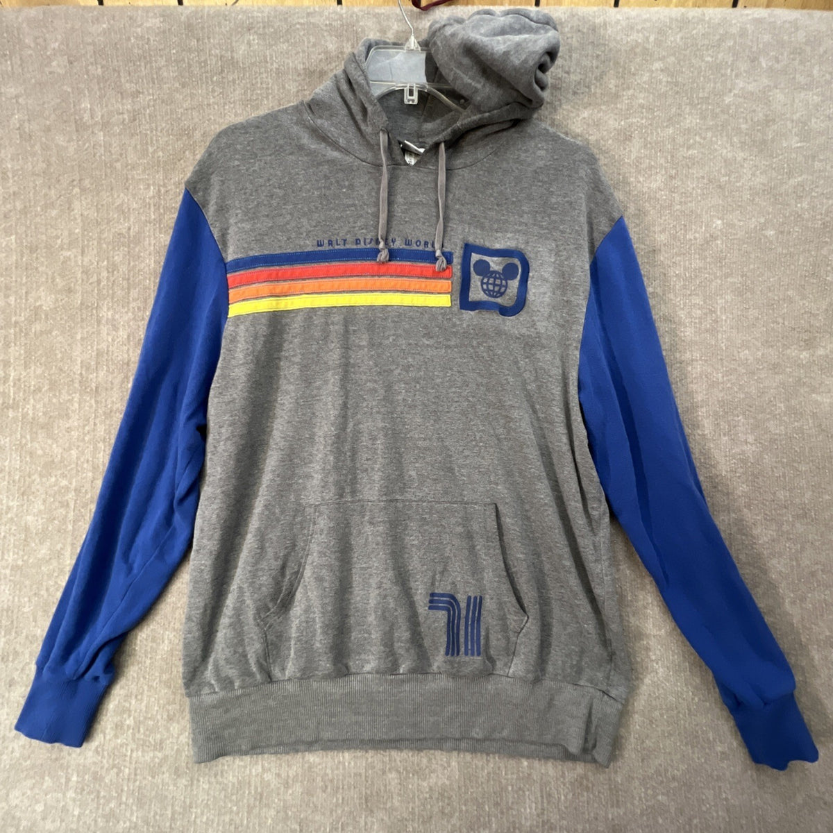 Walt Disney World Embroidered Hoodie (UNISEX) XL Retro Design
