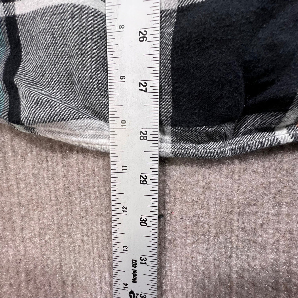 Mossimo Supply Co Athletic Fit Plaid Flannel Shirt Long Sleeve Button Up Men L G