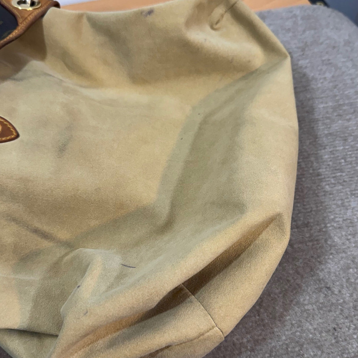 Louis Vuitton Galliera PM Monogram Canvas Shoulder Bag Brown Luxury SD1089 READ