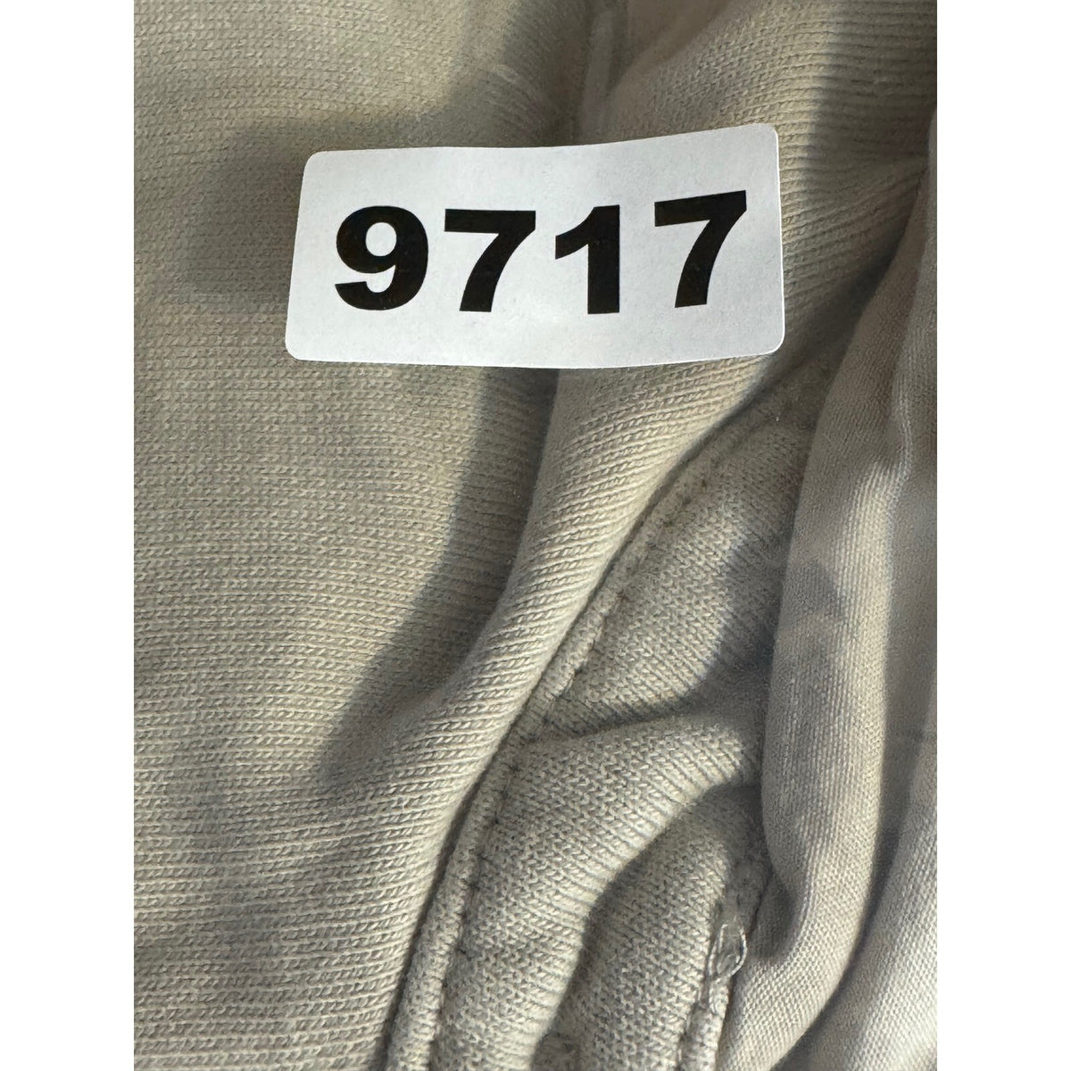 Good American Shacket Women 3/4 Khaki Cotton Fleece Shacket Oversized Utility