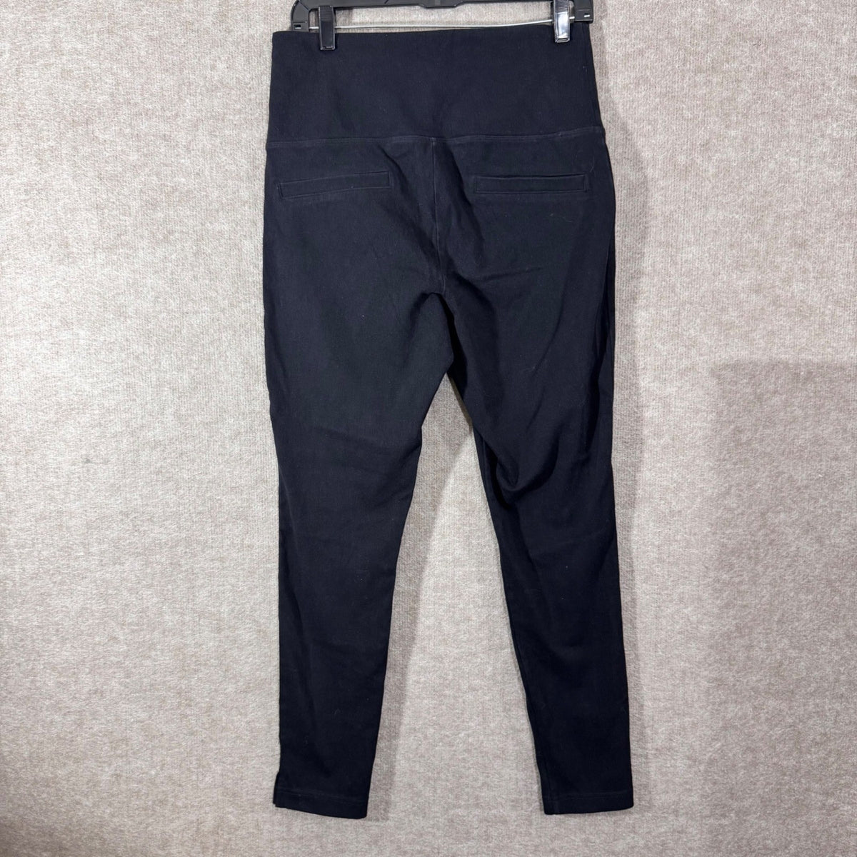 Lysse Leggings Womens Large Black Stretchy High Waisted Minimalist