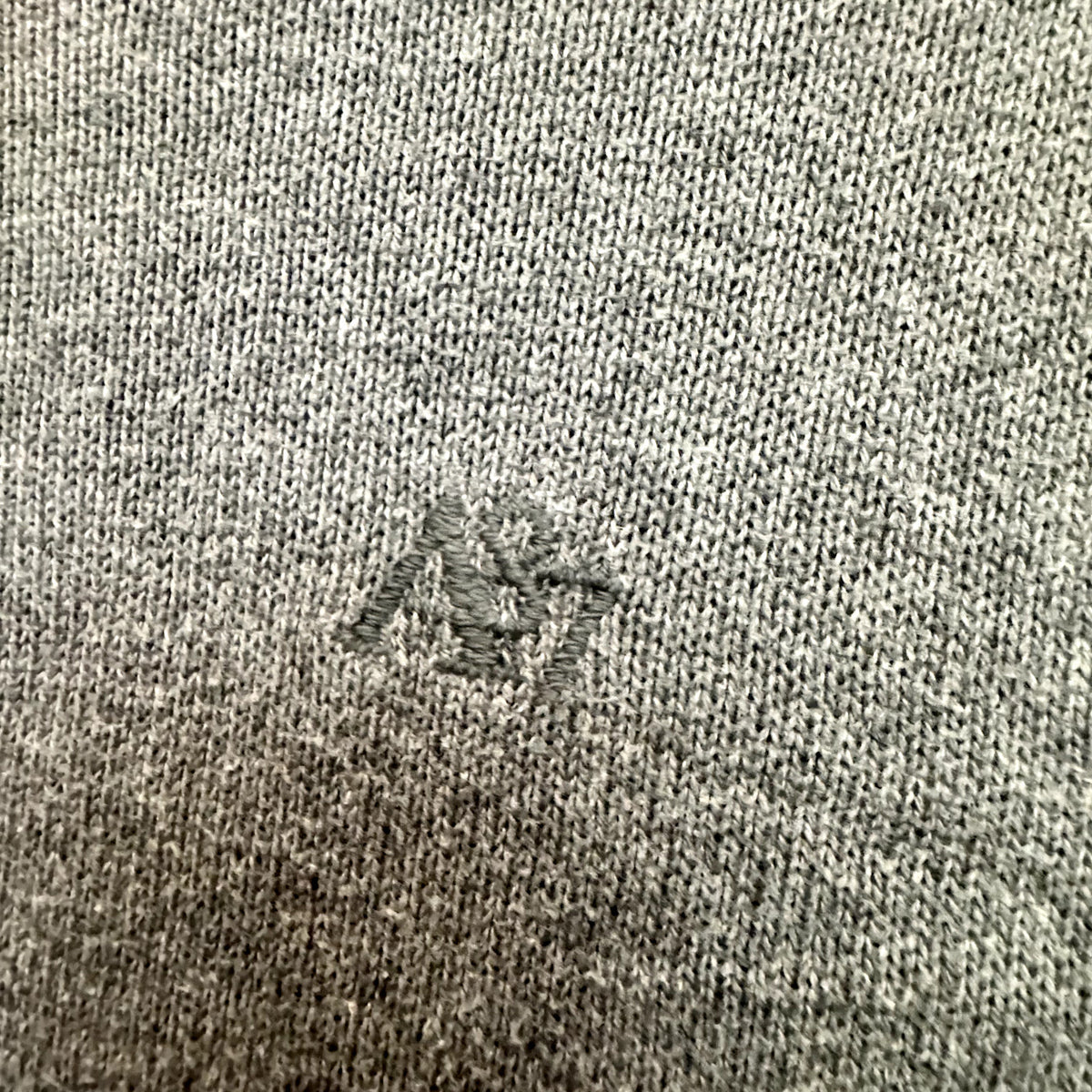 Aeropostale Men's Lg Gray Crew Neck Sweater Preppy Soft Neutral Grandpa