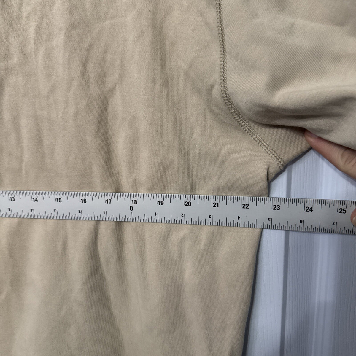 Greg Norman Sweatshirt Men XL Tan Normcore Preppy Gorpcore