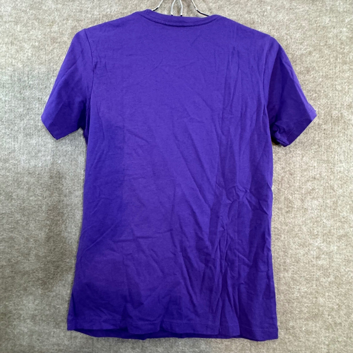Next Level LSU Geaux Tigers T Shirt Womens Large Purple Short Sleeve Gameday