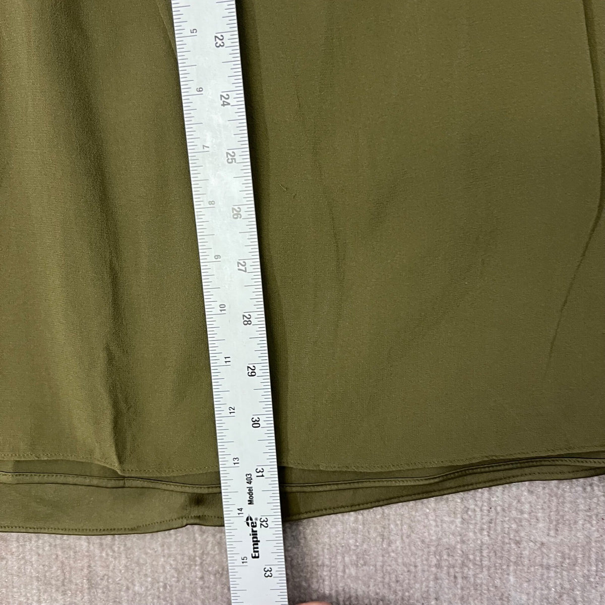 Alice + Olivia Dress Womens L Green Sleeveless Pleated Fit Flare Casual Summer