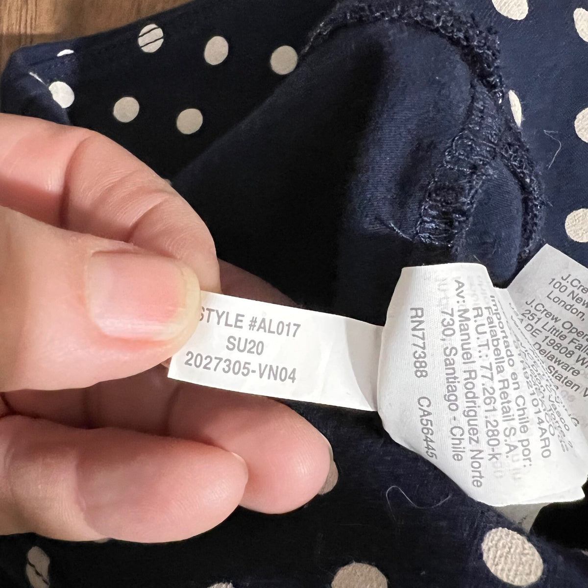 J Crew Polka Dot Leggings Women XS Navy Blue Stretchy Minimalist Preppy