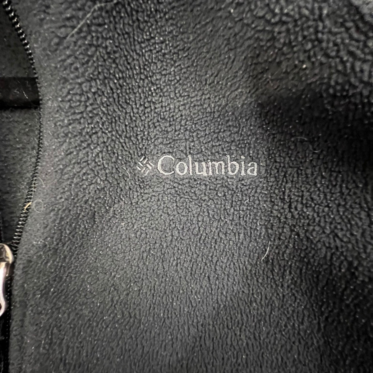 Columbia Fleece Jacket Full Zip Black Kids XL (18/20) Lightweight Warm