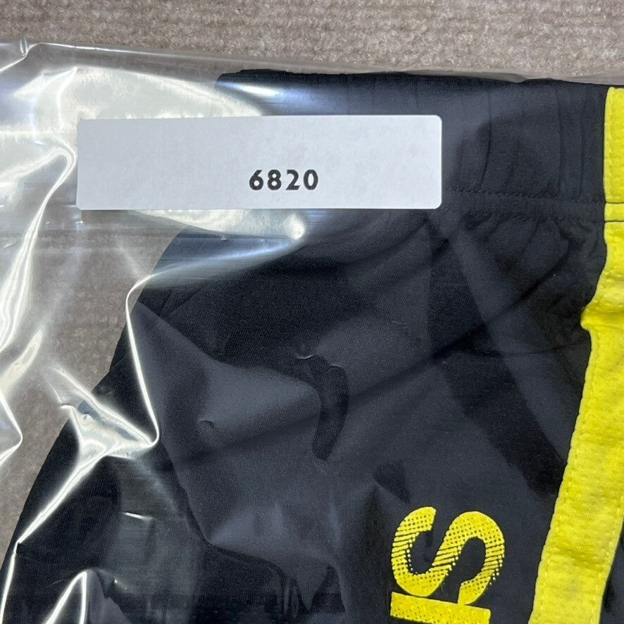 Minions Boys Size 6 Black Yellow Athletic Shorts Activewear Kids Play Casual