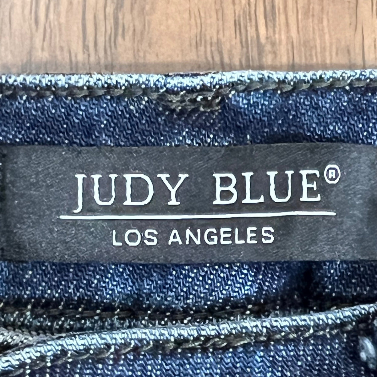 Judy Blue Jeans Women 5 27 Boyfriend Plaid Patch Distressed Denim Grunge