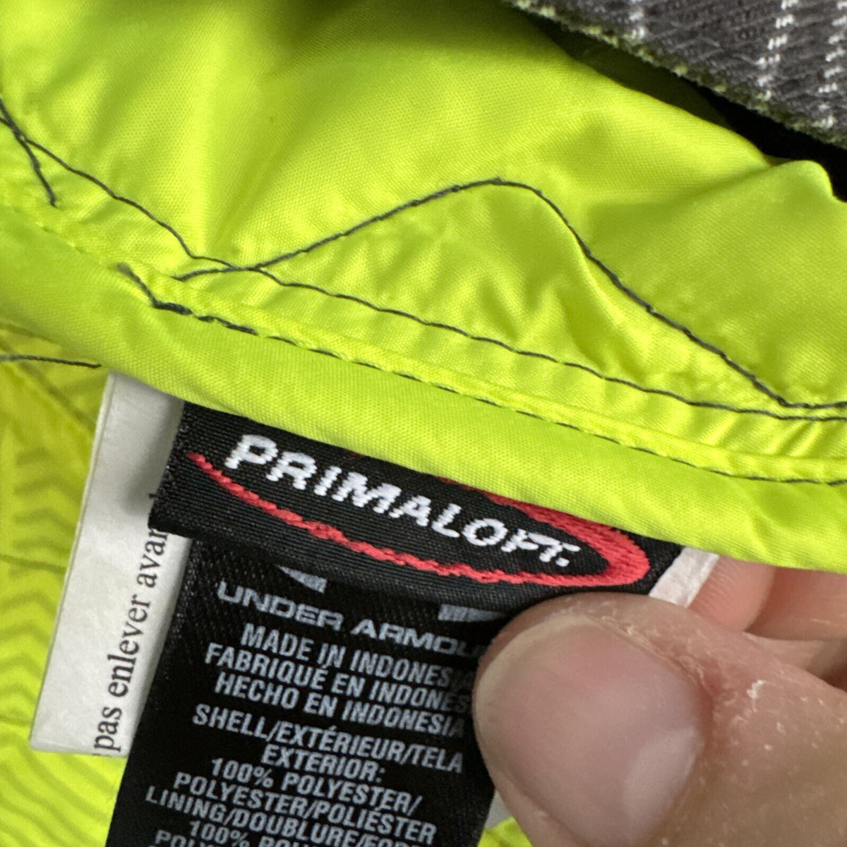 Under Armour Storm Women M Primaloft Quilted Hood Long jacket Coldgear Infrared