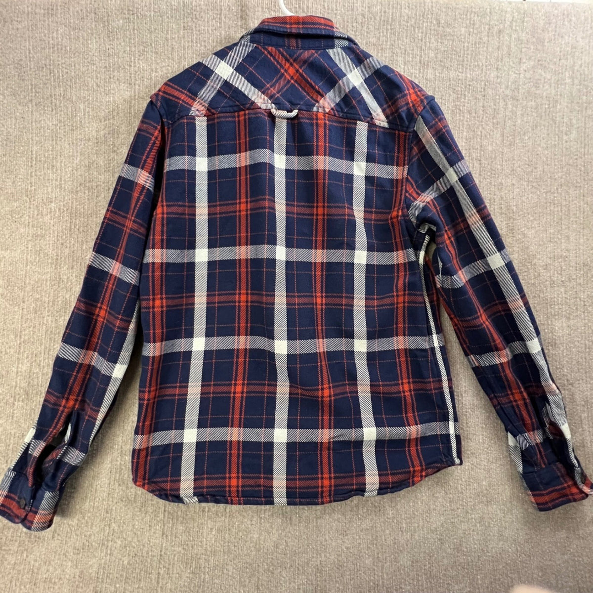 Alpine Design Mens Flannel Shirt Small Plaid Button Up Long Sleeve